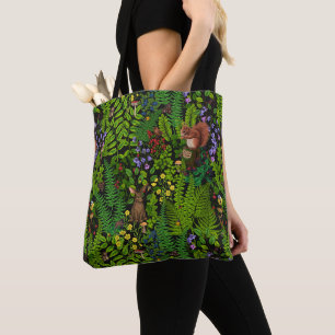 Bolso De Tela Materiales y plantas de madera