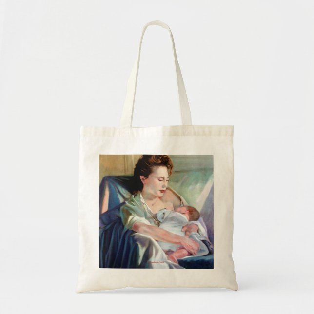 Bolso De Tela Maternidad (Frente)