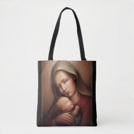 Bolso De Tela Maternidad divina