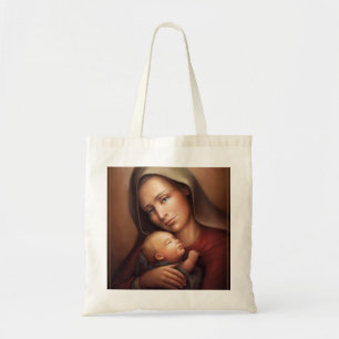 Bolso De Tela Maternidad divina