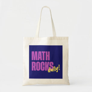 Bolso De Tela Math Rocks Daily