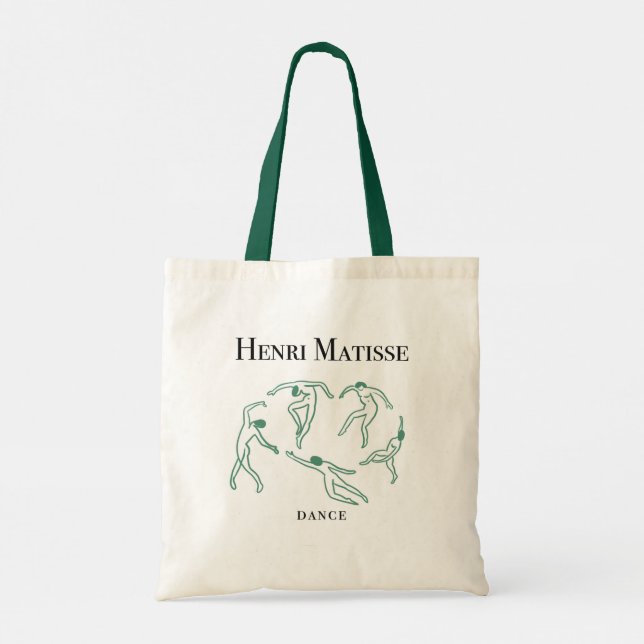 Bolso De Tela Matisse - danza Arte en las linas (Reverso)