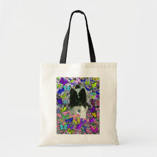 Bolso De Tela Matisse en las mariposas II - blancas y Papillon