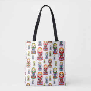 Bolso De Tela Matreshka