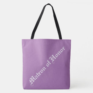 Bolso De Tela Matrón de honor Tote Bag