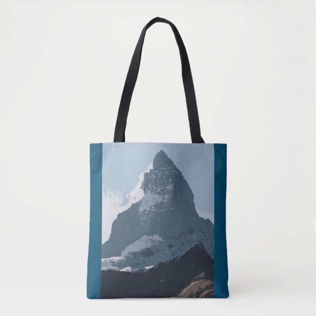 Bolso De Tela Matterhorn Mountain Design, Suiza (Anverso)