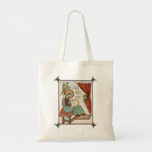 Bolso De Tela Matthew De Lindisfarne Medieval Manuscript