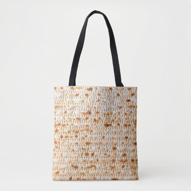Bolso De Tela Matzah Mayor Pascua (Anverso)