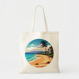Bolso De Tela Maui Hawaii Kaanapali Beach Vintage Retro