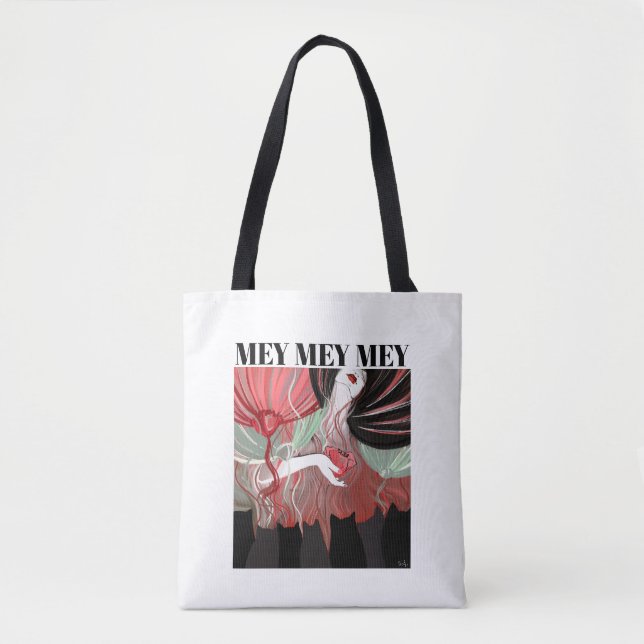 BOLSO DE TELA MAULLIDO  (Anverso)
