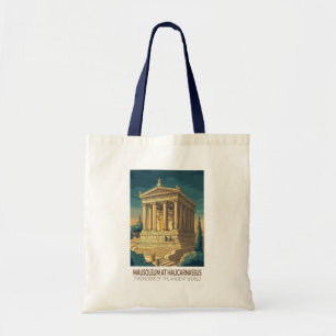 Bolso De Tela Mausoleo de Halicarnaso 7 Maravillas del Mundo