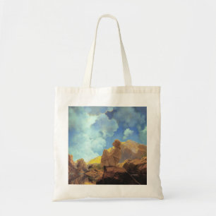 Bolso De Tela Maxfield Parrish Mañana 1922 Nube Azul Arte Fino