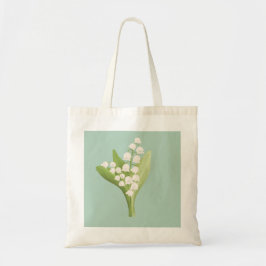 Bolso De Tela May Lily del Valle Floral Bouquet