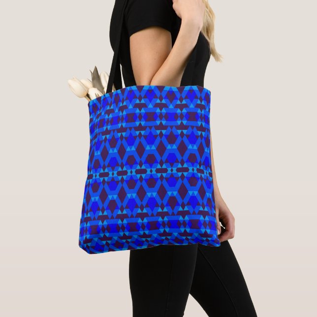 Bolso De Tela Mazipoodles Aztec Zigzag 2 (Detalle)
