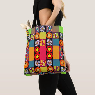 Bolso De Tela Mazipoodles Parchwork Quilt 4 Multi