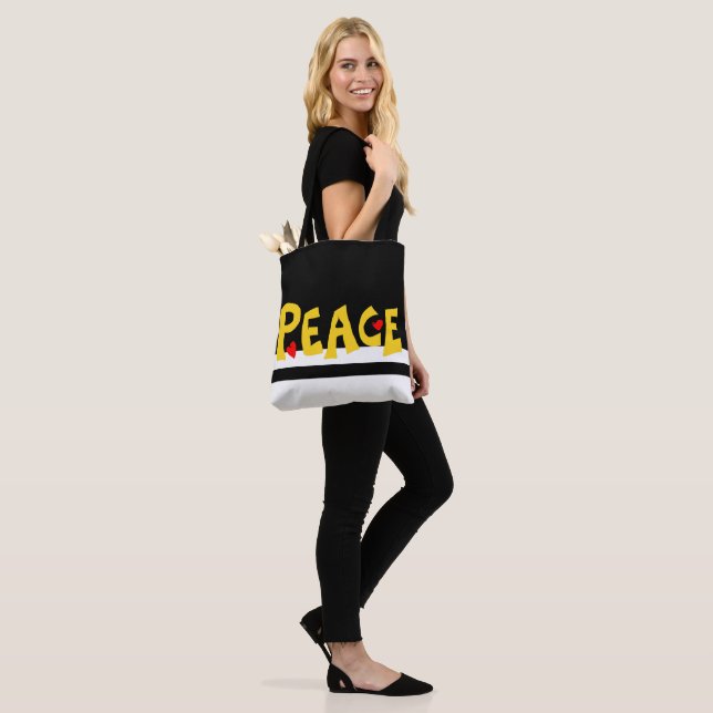 Bolso De Tela MAZIPOODLES Paz Amarillo (Puesto)