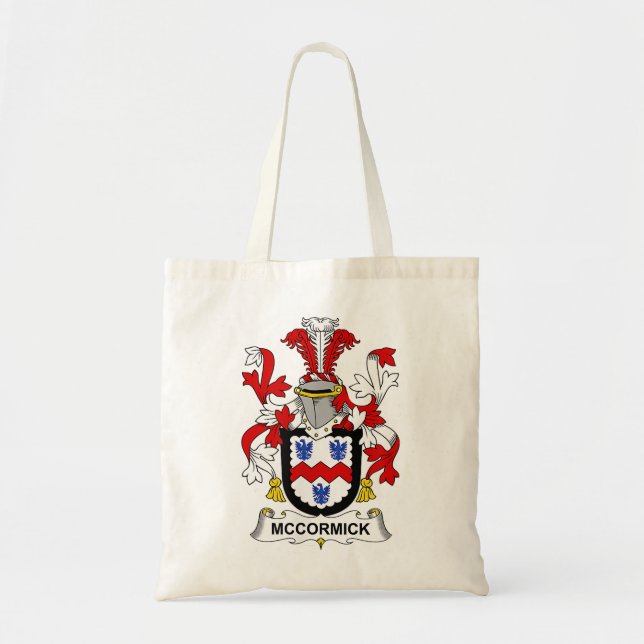 Bolso De Tela McDonough Coat of Arms Family Crest (Frente)