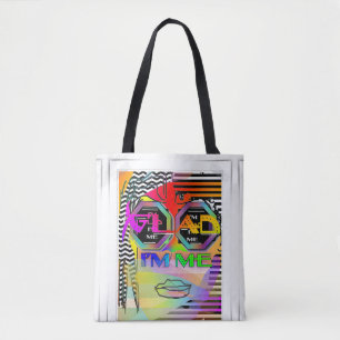 Bolso De Tela Me alegra que yo sea yo