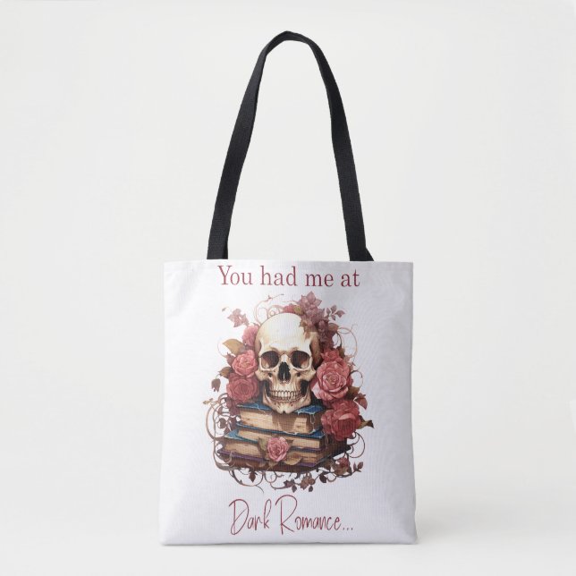 Bolso De Tela Me conquistaste con Dark Romance (Anverso)