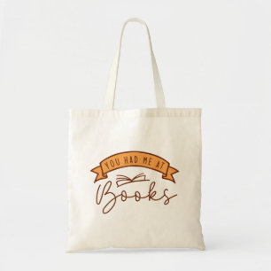 Bolso De Tela Me Conquistaste Con Libros