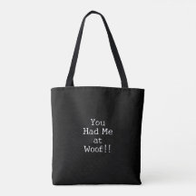 Me conquistaste con 'Woof' Diseño simple de perro