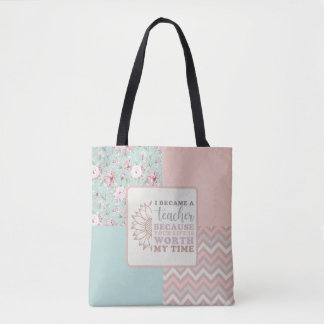 Bolso De Tela Me convertí en profesor