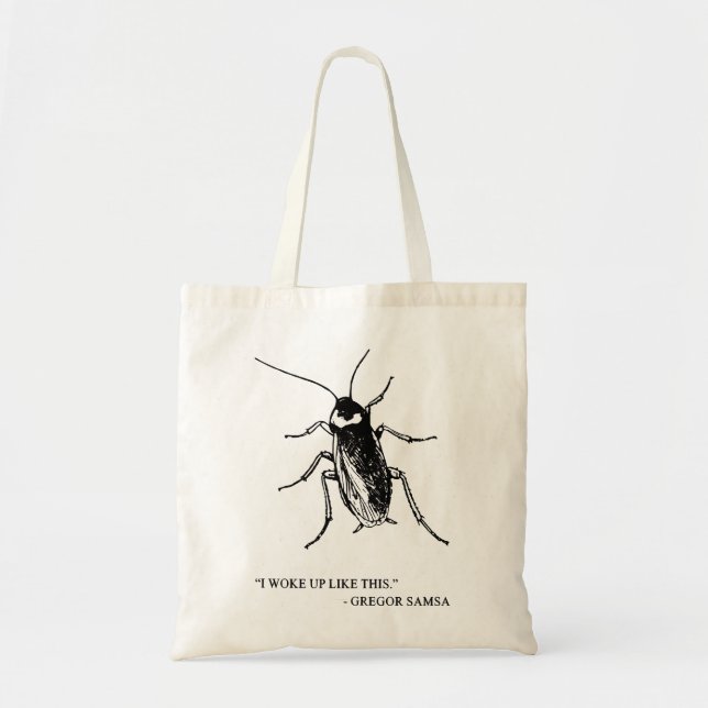 Bolso De Tela Me desperté como este Gregor Samsa Essential T Shi (Frente)