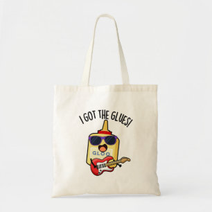 Bolso De Tela Me Dieron Los Pegamentos Pun Divertido De Blues