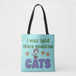 Bolso De Tela Me dijeron que habría CATS