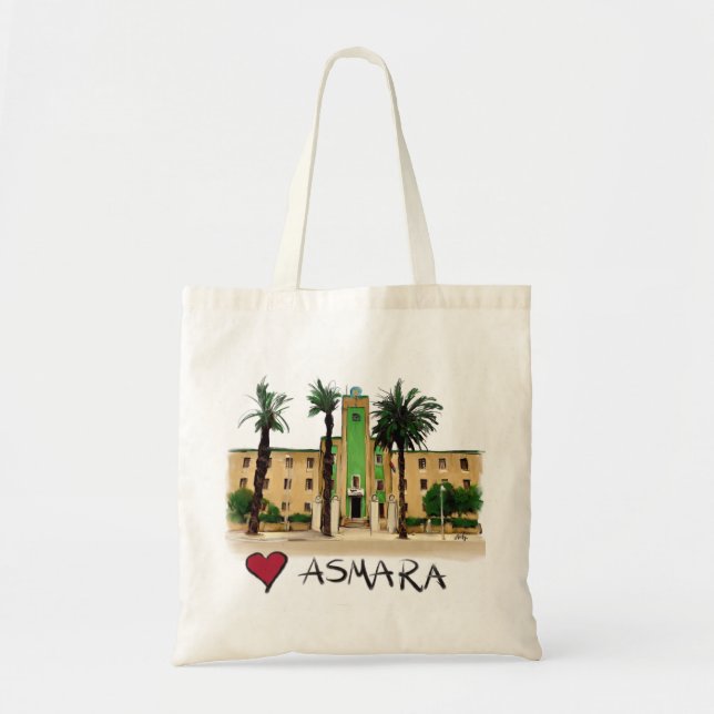 Bolso De Tela Me encanta Asmara (Frente)