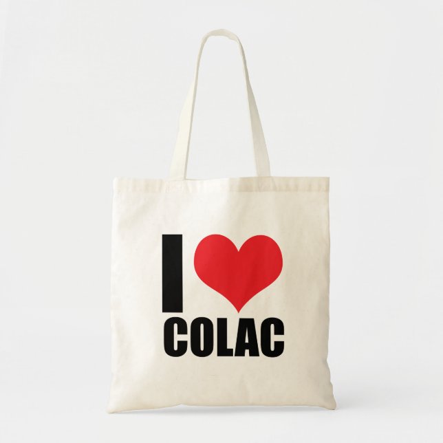 Bolso De Tela Me encanta Colac (Frente)