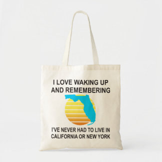 Bolso De Tela Me Encanta Despertar En Florida Y Nunca Tener Que 