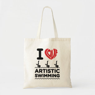 Bolso De Tela Me Encanta El Síndrome De Natación Artística