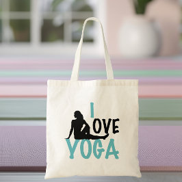 Bolso De Tela Me encanta el yoga