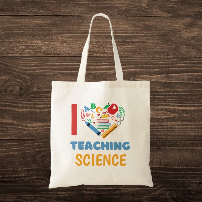 Bolso De Tela Me Encanta Enseñar (Subido por el creador)