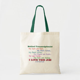 Bolso De Tela ¡Me Encanta Este Trabajo!