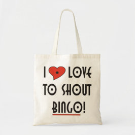 Bolso De Tela Me encanta gritar Bingo