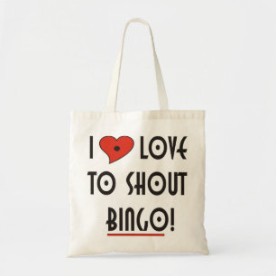 Bolso De Tela Me encanta gritar Bingo