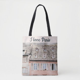 Bolso De Tela Me encanta la escena de la azotea de París