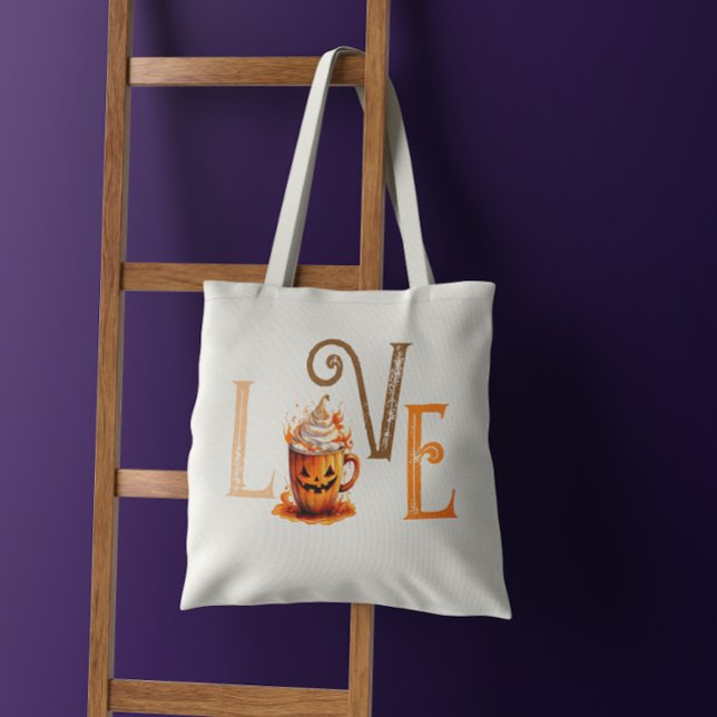 Bolso De Tela Me encanta la especia de calabaza (Subido por el creador)