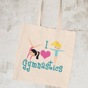 Bolso De Tela Me Encanta La Gimnasia Cuta Gimnasta