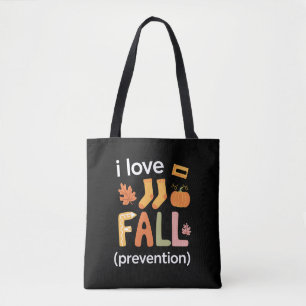 Bolso De Tela Me encanta la prevención de caídas