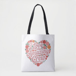 Bolso De Tela Me encanta mi asombrosa tripulación - Liderazgo pe