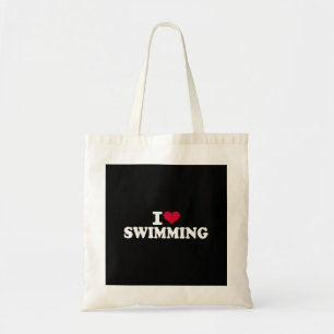 Bolso De Tela Me encanta nadar