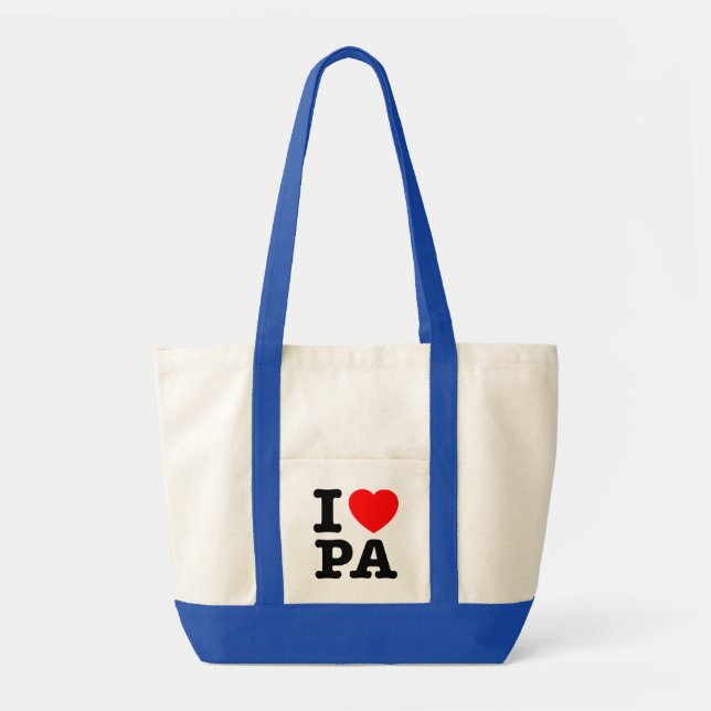Bolso De Tela ME ENCANTA PA Pennsylvania (Frente)