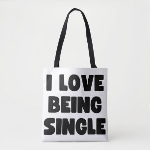 Bolso De Tela Me encanta ser soltero