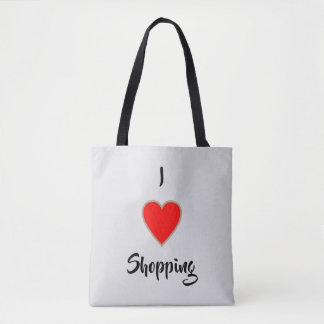 Bolso De Tela Me encantan las compras >las citas comerciales en 