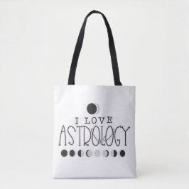 Bolso De Tela Me encantan las Fases del Sol y la Luna de la Astr