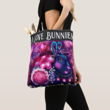 Me Encantan Los Bunnies Whimsical Bunny Pintura Ar