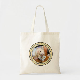 Bolso De Tela Me encantan los libros - Con Marty Mouse